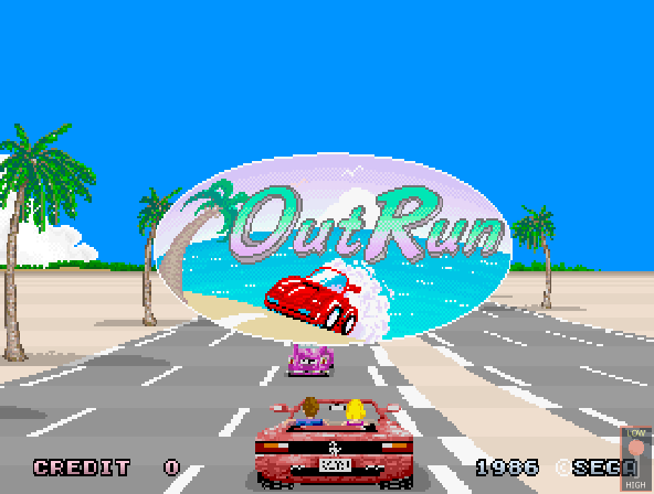 OutRun (sitdown+upright, Rev B)